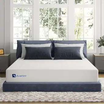 Walmart Avenco 12 inch Queen Mattress, Medium Firm Gel Memory Foam Mattress in a Box offer