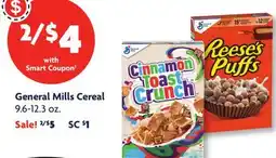 Family Dollar General Mills Cereal offer