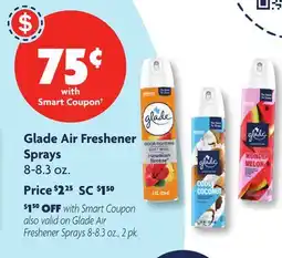 Family Dollar Glade Air Freshener Sprays offer