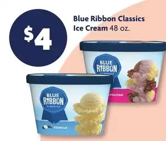 Family Dollar Blue Ribbon Classics Ice Cream offer