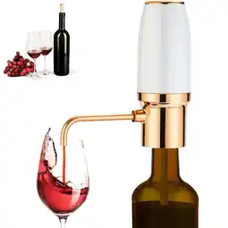 Walmart Automatic Wine Aerator Pourer Electric Smart Decanter, Dispenser Rechargeable with Micro USB Cable offer