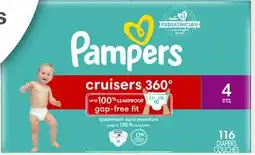 Target Pampers Cruisers 360° 116-ct. diapers offer