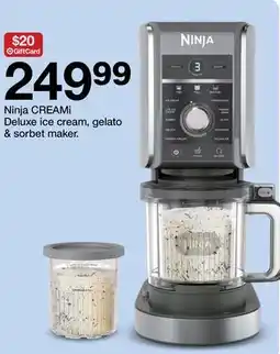 Target Ninja CREAMi Deluxe ice cream, gelato & sorbet maker offer