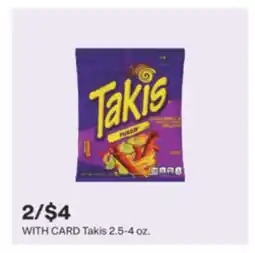 CVS Takis 2.5-4 oz offer