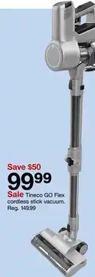 Target Tineco GO Flex cordless stick vacuum offer