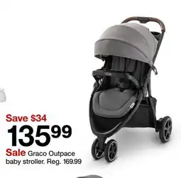 Target Graco Outpace baby stroller offer