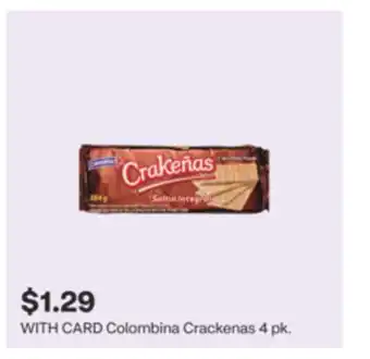 CVS Colombina Crackenas 4 pk offer