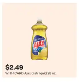 CVS Ajax dish liquid 28 oz offer