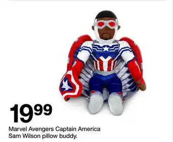 Target Marvel Avengers Captain America Sam Wilson Pillow Buddy offer