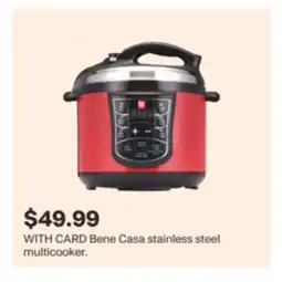 CVS Bene Casa stainless steel multicooker offer