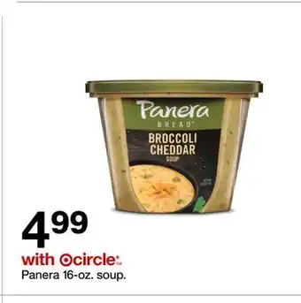 Target Panera 16-oz. soup offer