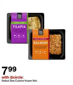 Target Select Sea Cuisine frozen fish offer