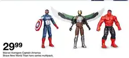 Target Marvel Avengers Captain America Brave New World Titan Hero Series Multipack offer