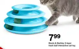 Target Boots & Barkley 3-layer track ball interactive cat toy offer