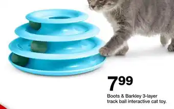 Target Boots & Barkley 3-layer track ball interactive cat toy offer