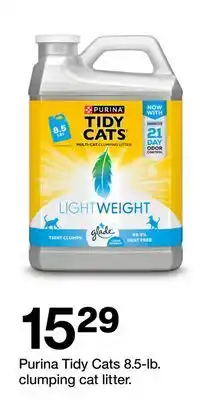 Target Purina Tidy Cats 8.5-lb. clumping cat litter offer