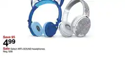 Target Select ART+SOUND headphones offer