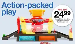 Target Disney & Pixar Cars Color Changer Race Ready Car Wash play set offer