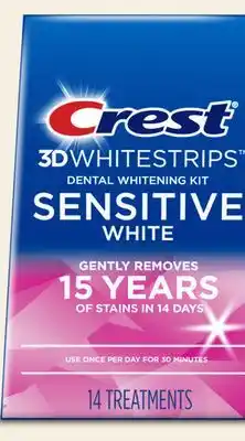 Target Crest 3D Whitestrips 14-ct. teeth-whitening kit offer