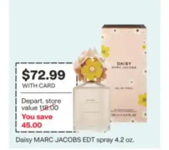 CVS Daisy MARC JACOBS EDT spray 4.2 oz offer