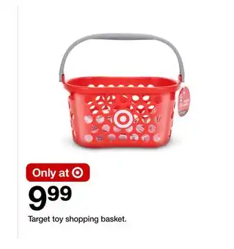 Target Target Toy Shopping Basket offer