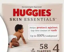 Target Huggies Skin Essentials 58-ct. diapers offer