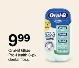 Target Oral-B Glide Pro-Health 3-pk. dental floss offer