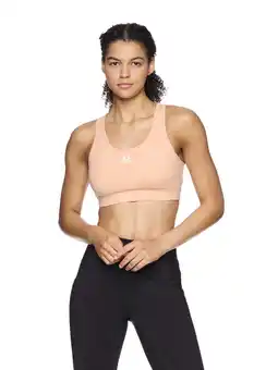 Walmart Reebok Women's Stronger Sports Bra with Mesh Panel and Removable Cups, Sizes XS-XXXL offer