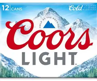 Target Coors 12-pk. beer offer