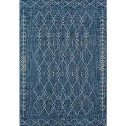 Walmart Monaco Area Rug in Blue (7 ft. 6 in. L x 5 ft. 3 in. W (9.4 lbs.)) offer