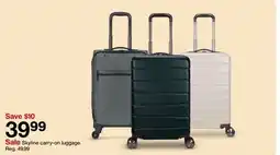 Target Skyline carry-on luggage offer