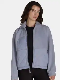 Walmart Avia Women’s Quilted Fleece Jacket, Sizes XS-XXXL offer