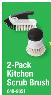 Menards Core Kitchen Heavy Duty Scrub Brush Set offer