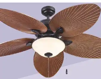 Menards Patriot Lighting Florida Breeze 52 Bronze Indoor/Outdoor LED Ceiling Fan offer