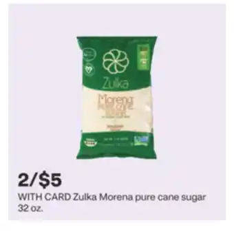 CVS Zulka Morena pure cane sugar 32 oz offer