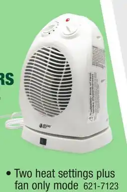 Menards Beyond Heat 1500 Watt Electric Oscillating Heater offer