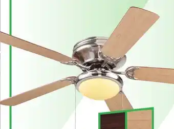 Menards Patriot Lighting Gilford 52 White Indoor LED Ceiling Fan offer