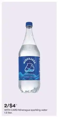 CVS Mineragua sparkling water 1.5 liter offer