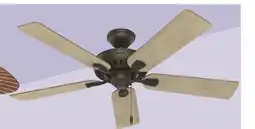 Menards Hunter Henley II 52 New Bronze Indoor Ceiling Fan offer