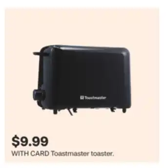 CVS Toastmaster toaster offer