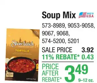 Menards Shore Lunch Homestyle Chili with Beans Mix - 10.6 oz offer