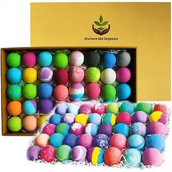 Walmart Pure Parker Natural Bath Bombs Gift Set - Nurture Me Organic offer