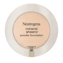 Walmart Neutrogena Mineral Sheers Powder Foundation, Natural Ivory 20,.34 oz offer