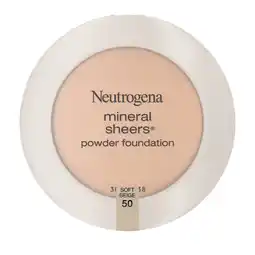 Walmart Neutrogena Mineral Sheers Powder Foundation, Natural Ivory 20,.34 oz offer