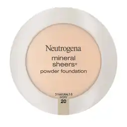 Walmart Neutrogena Mineral Sheers Powder Foundation, Natural Ivory 20,.34 oz offer