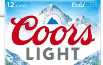 Target Coors select other 12-pk. beer offer