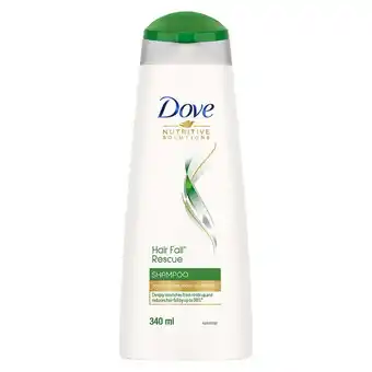 Walmart Dove Hair Fall Rescue Shampoo - 340ml offer