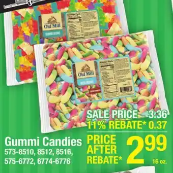 Menards Old Mill Gummi Bears - 16 oz offer