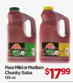 Gordon Food Services Pace Mild or Medium Chunky Salsa offer