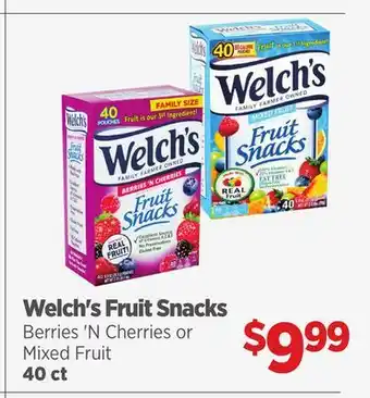 Gordon Food Services Welch's Fruit Snacks offer